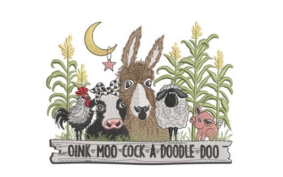 Barnyard Gang Embroidery Review
