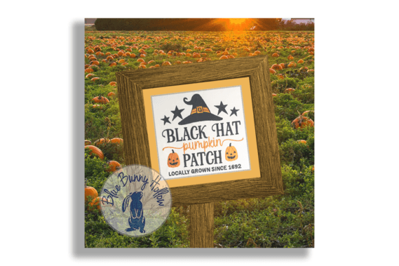 Black Hat Pumpkin Patch Embroidery Review