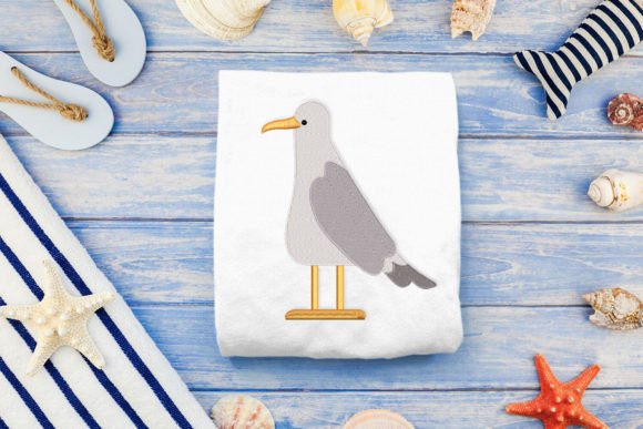 Cartoon Seagull Embroidery Design Review