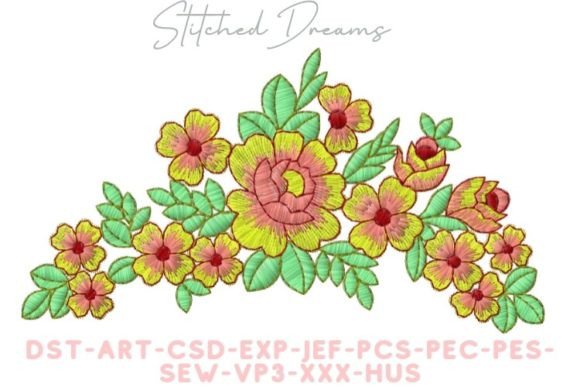 Detailed Flowers Embroidery Review