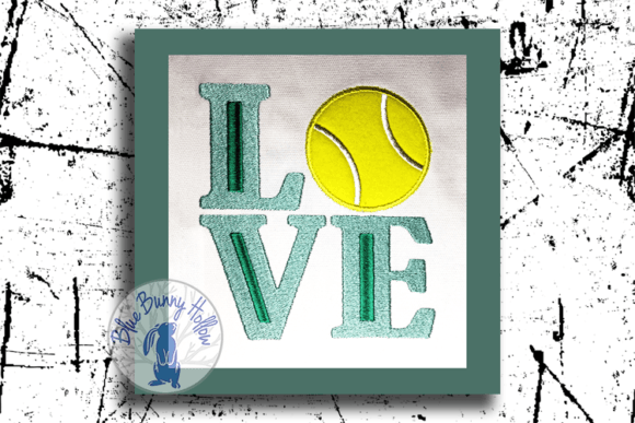 Love Tennis Embroidery Design Review
