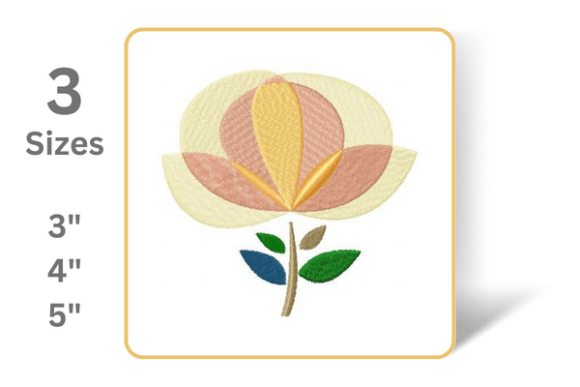 Mid-Century Flower Embroidery Review