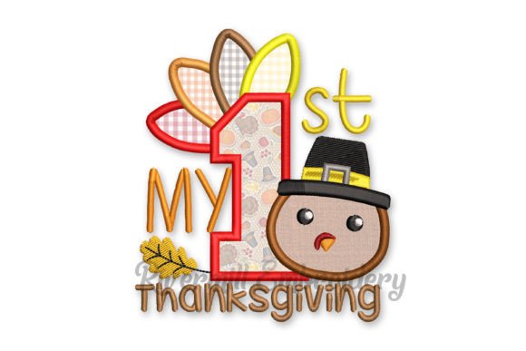 My 1st Thanksgiving Applique Review