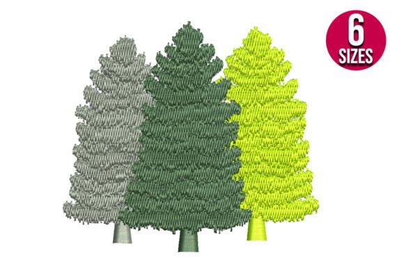 Pine Trees Embroidery Review