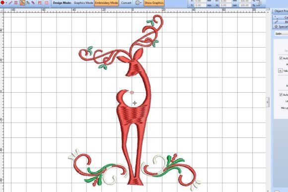 Reindeer Design Review for Business Merchandise