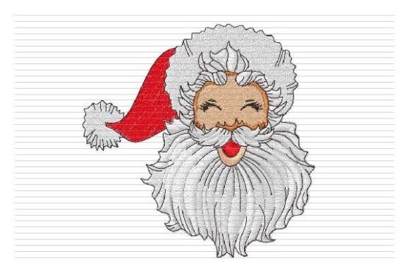 Santa Claus Face Christmas Ohohoh Embroidery Review