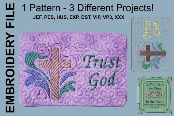 Trust God Mug Rug Review for Handmade Gifts